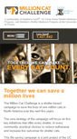 Mobile Screenshot of millioncatchallenge.org